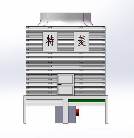 鋼結構大型工業冷卻塔扇葉